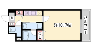 西明石駅 徒歩3分 10階の物件間取画像